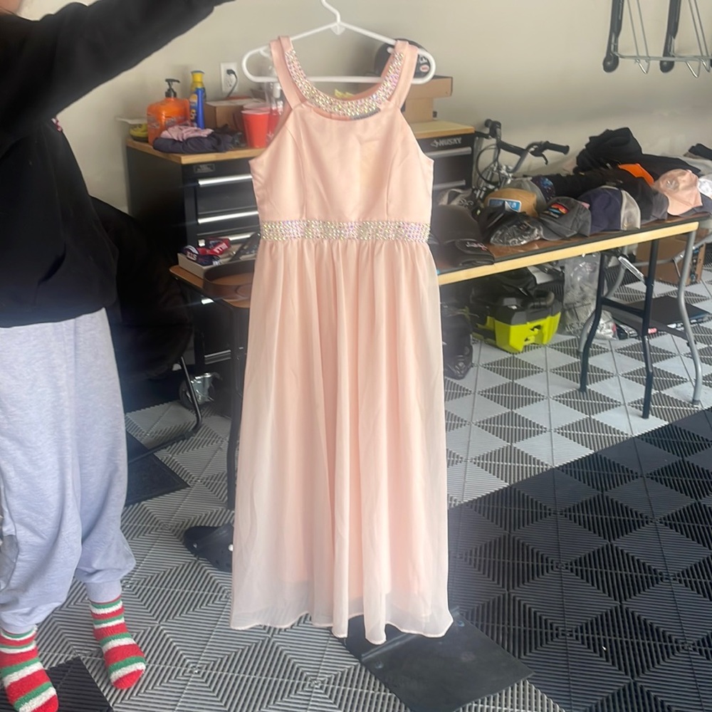 dress, tween, pink